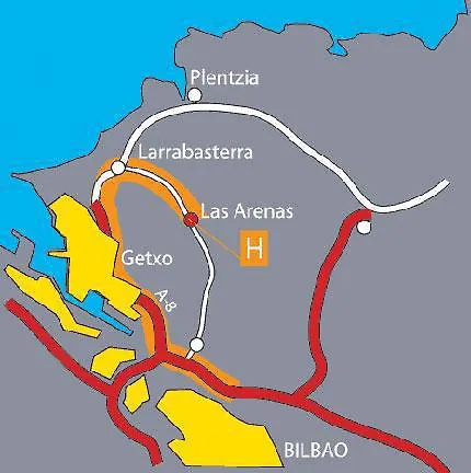 Szálloda Ercilla Embarcadero Getxo